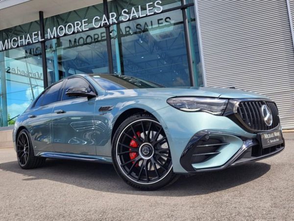 Mercedes-Benz E-Class Saloon, Petrol Plug-in Hybrid, 2025, Silver