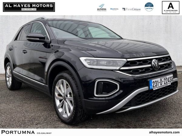 Volkswagen T-Roc SUV, Petrol, 2023, Black