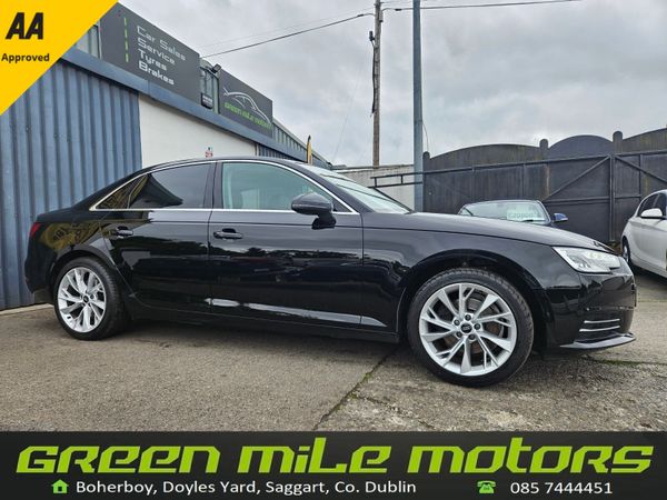Audi A4 Saloon, Petrol, 2017, Black