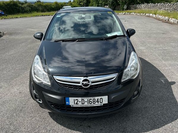 Opel Corsa Hatchback, Petrol, 2012, Black