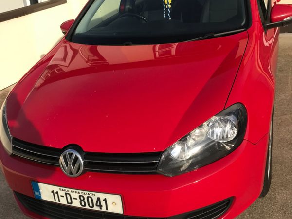 Volkswagen Golf Hatchback, Diesel, 2011, Red