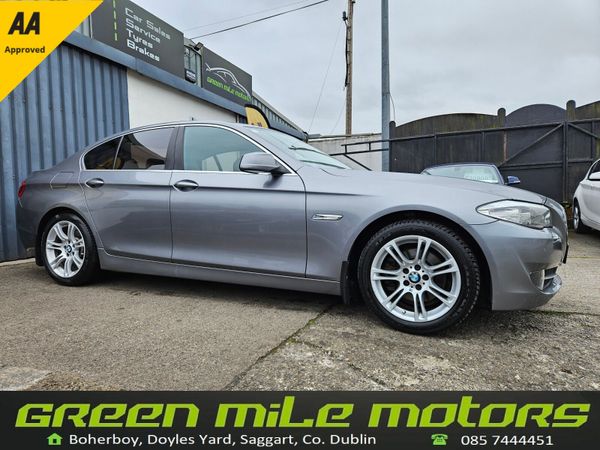 BMW 5-Series Saloon, Diesel, 2012, Grey
