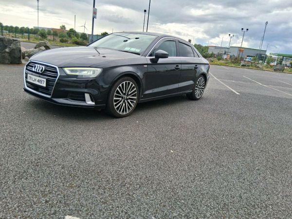 Audi A3 Saloon, Petrol, 2017, Black