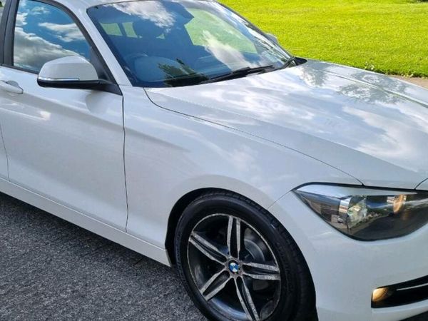 BMW 1-Series Estate, Diesel, 2013, White