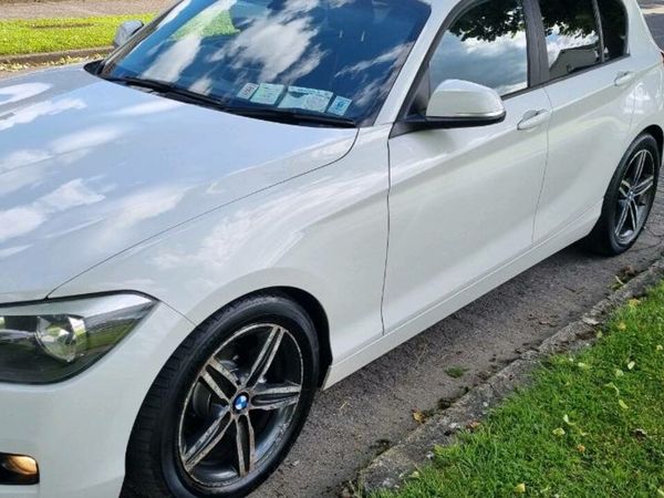 BMW 1-Series Estate, Diesel, 2013, White