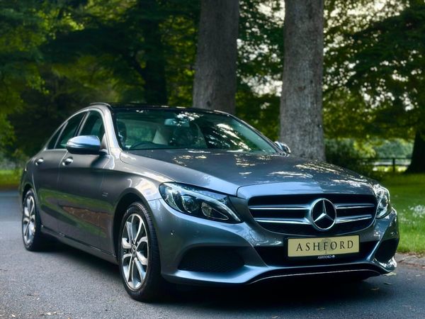 Mercedes-Benz C-Class Saloon, Petrol Plug-in Hybrid, 2018, Grey