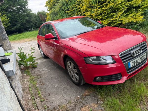 Audi A4 Estate, Diesel, 2009, Red