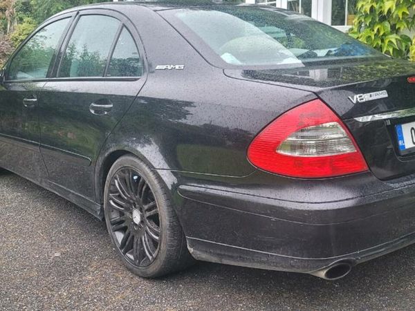 Mercedes-Benz E-Class Saloon, Petrol, 2007, Black