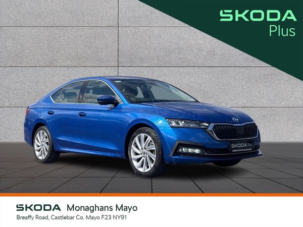 Skoda Octavia Saloon, Diesel, 2021, Blue