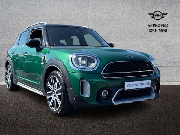 Mini Countryman SUV, Petrol Plug-in Hybrid, 2022, Green