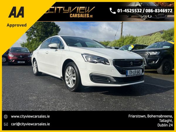 Peugeot 508 Saloon, Diesel, 2017, White