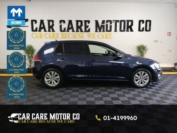 Volkswagen Golf Hatchback, Petrol, 2014, Blue