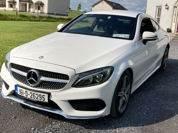 Mercedes-Benz C-Class Coupe, Diesel, 2016, White