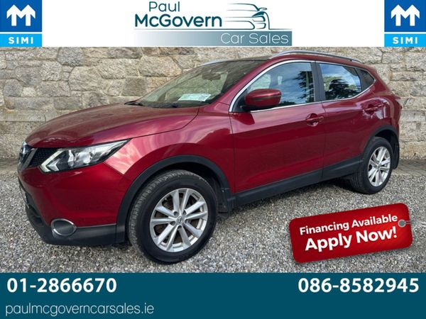 Nissan Qashqai MPV, Diesel, 2016, Red