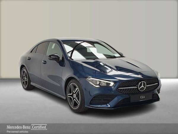 Mercedes-Benz CLA Saloon, Petrol, 2021, Blue