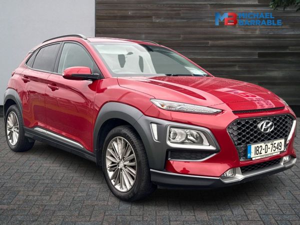 Hyundai KONA MPV, Petrol, 2018, Red