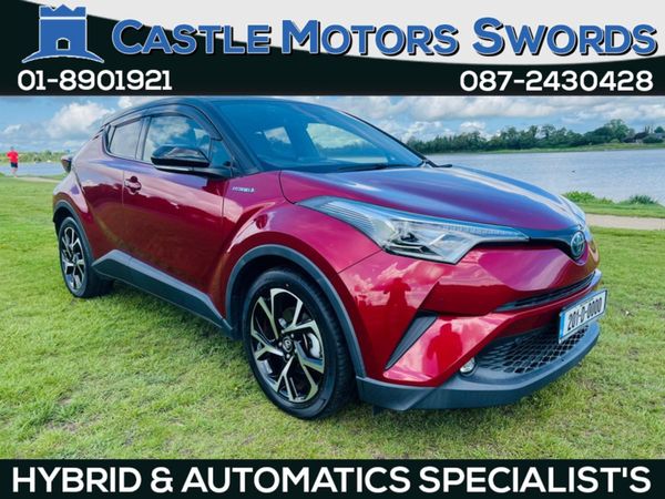 Toyota C-HR SUV, Petrol Hybrid, 2020, Red