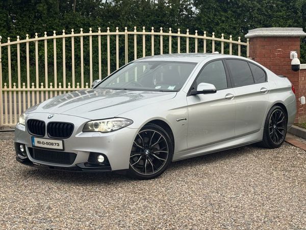 BMW 5-Series Saloon, Diesel, 2016, Silver