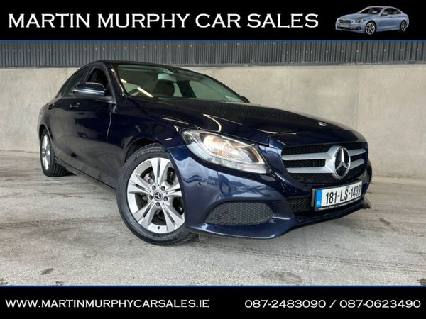 Mercedes-Benz C-Class Saloon, Diesel, 2018, Blue