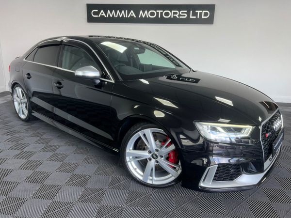 Audi RS3 Saloon, Petrol, 2018, Black