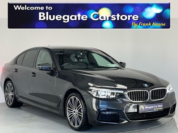 BMW 5-Series Saloon, Hybrid, 2019, Grey