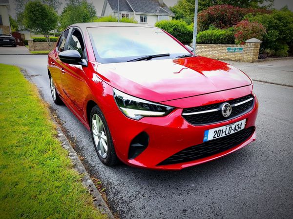Vauxhall Corsa Hatchback, Petrol, 2020, Red