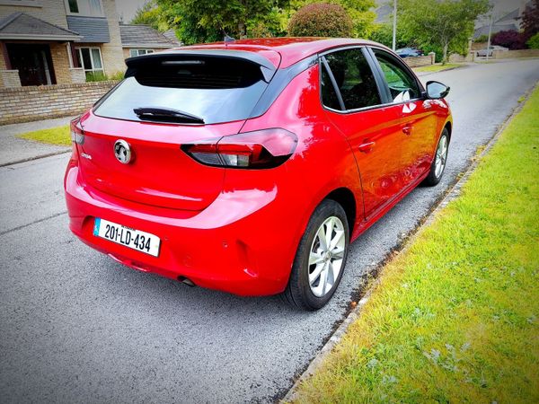 Vauxhall Corsa Hatchback, Petrol, 2020, Red