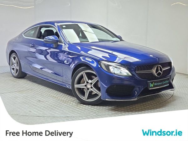 Mercedes-Benz C-Class Coupe, Diesel, 2016, Blue