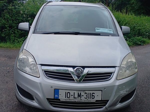 Vauxhall Zafira MPV, Diesel, 2010, Silver