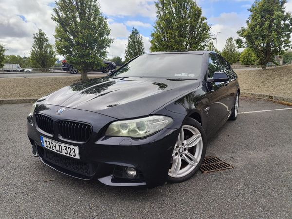 BMW 5-Series Saloon, Diesel, 2013, Black