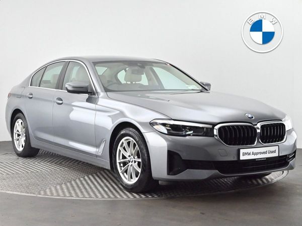 BMW 5-Series Saloon, Diesel Hybrid, 2023, Grey