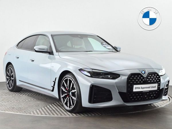 BMW 4-Series Hatchback, Diesel Hybrid, 2022, Grey