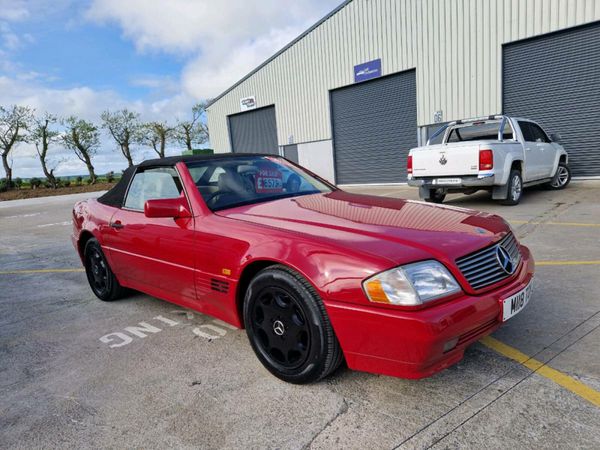 Mercedes-Benz 280 Coupe, Petrol, 1995, Red