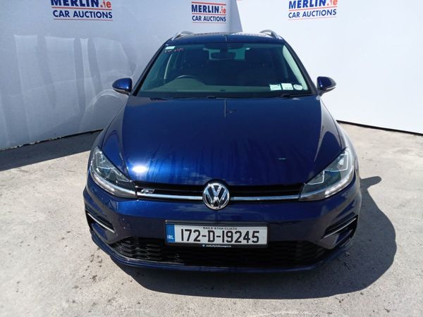 Volkswagen Golf Estate, Petrol, 2017, Blue