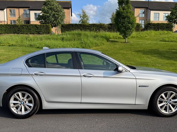 BMW 5-Series Saloon, Diesel, 2014, Silver
