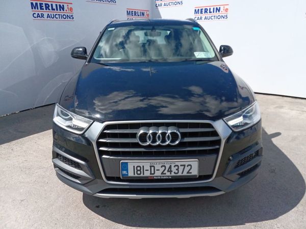 Audi Q3 SUV, Diesel, 2018, Black