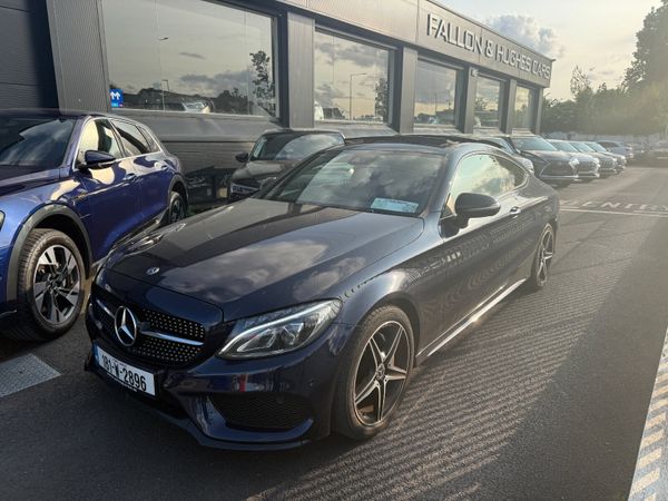 Mercedes-Benz C-Class Coupe, Diesel, 2018, Blue