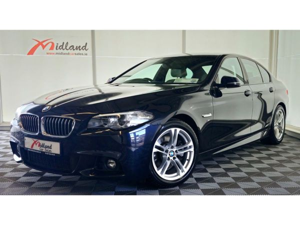 BMW 5-Series Saloon, Diesel, 2016, Black
