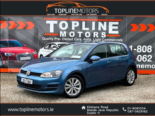 Volkswagen Golf Hatchback, Diesel, 2013, Blue