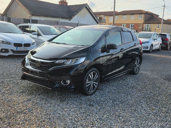 Honda Fit Hatchback, Hybrid, 2018, Black