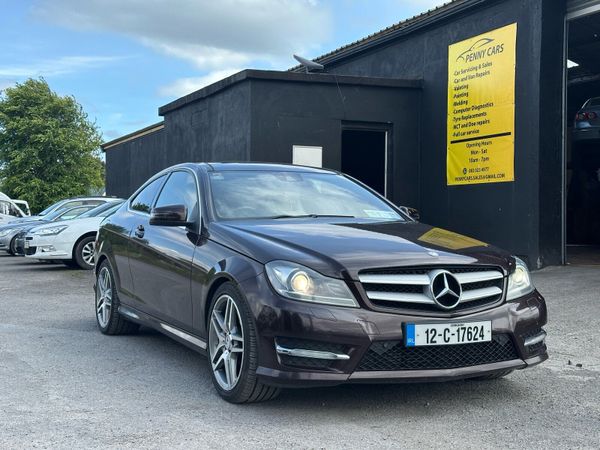 Mercedes-Benz C-Class Coupe, Diesel, 2012, Brown