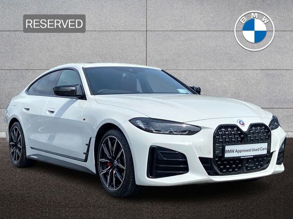 BMW 4-Series Hatchback, Diesel Hybrid, 2022, White