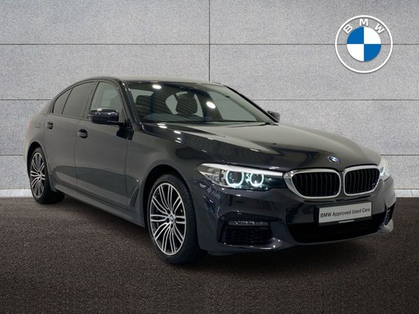 BMW 5-Series Saloon, Petrol Plug-in Hybrid, 2019, Grey