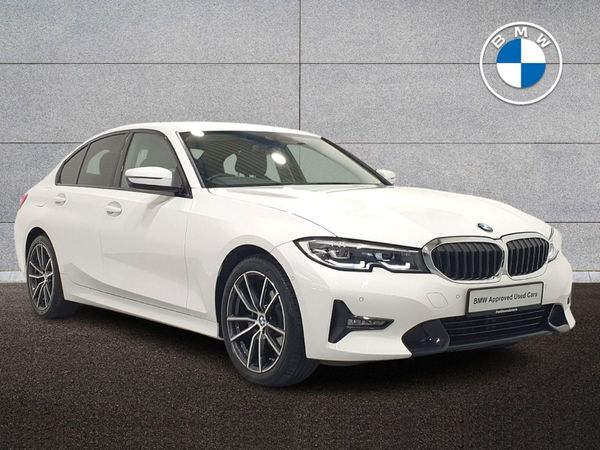 BMW 3-Series Saloon, Diesel Hybrid, 2021, White