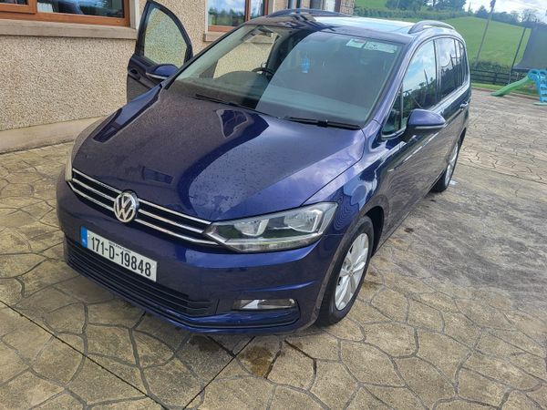 Volkswagen Touran MPV, Diesel, 2017, Blue
