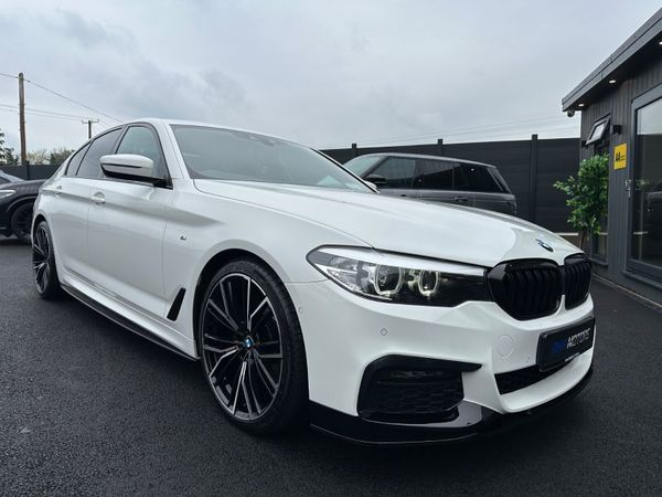 BMW 5-Series Saloon, Diesel, 2017, White