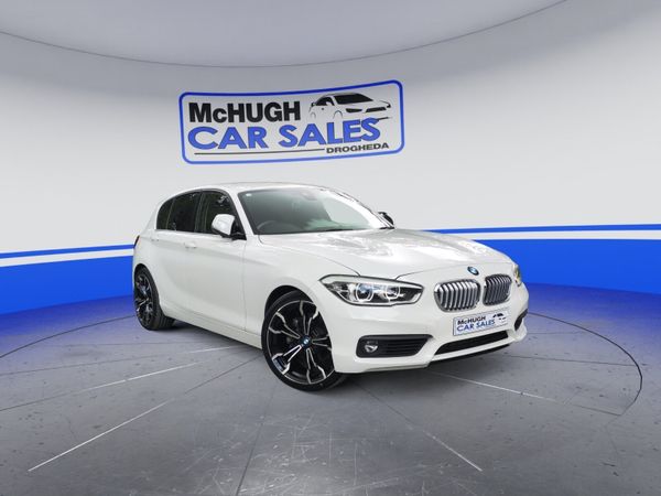 BMW 1-Series Hatchback, Petrol, 2016, White