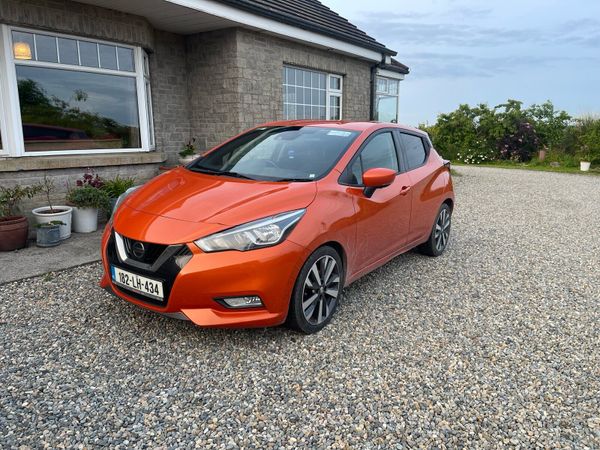 Nissan Micra Hatchback, Petrol, 2018, Orange