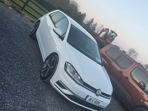 Volkswagen Golf Hatchback, Diesel, 2018, White