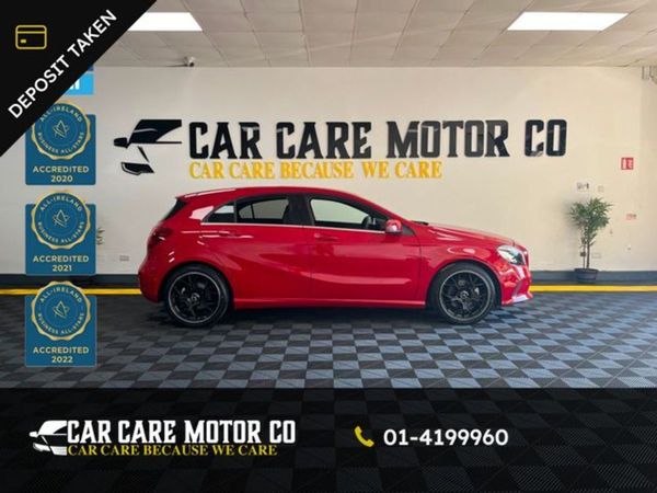 Mercedes-Benz A-Class Hatchback, Petrol, 2017, Red